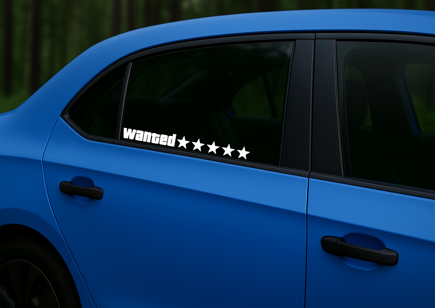 Sticker - GTA WANTED LINIAR