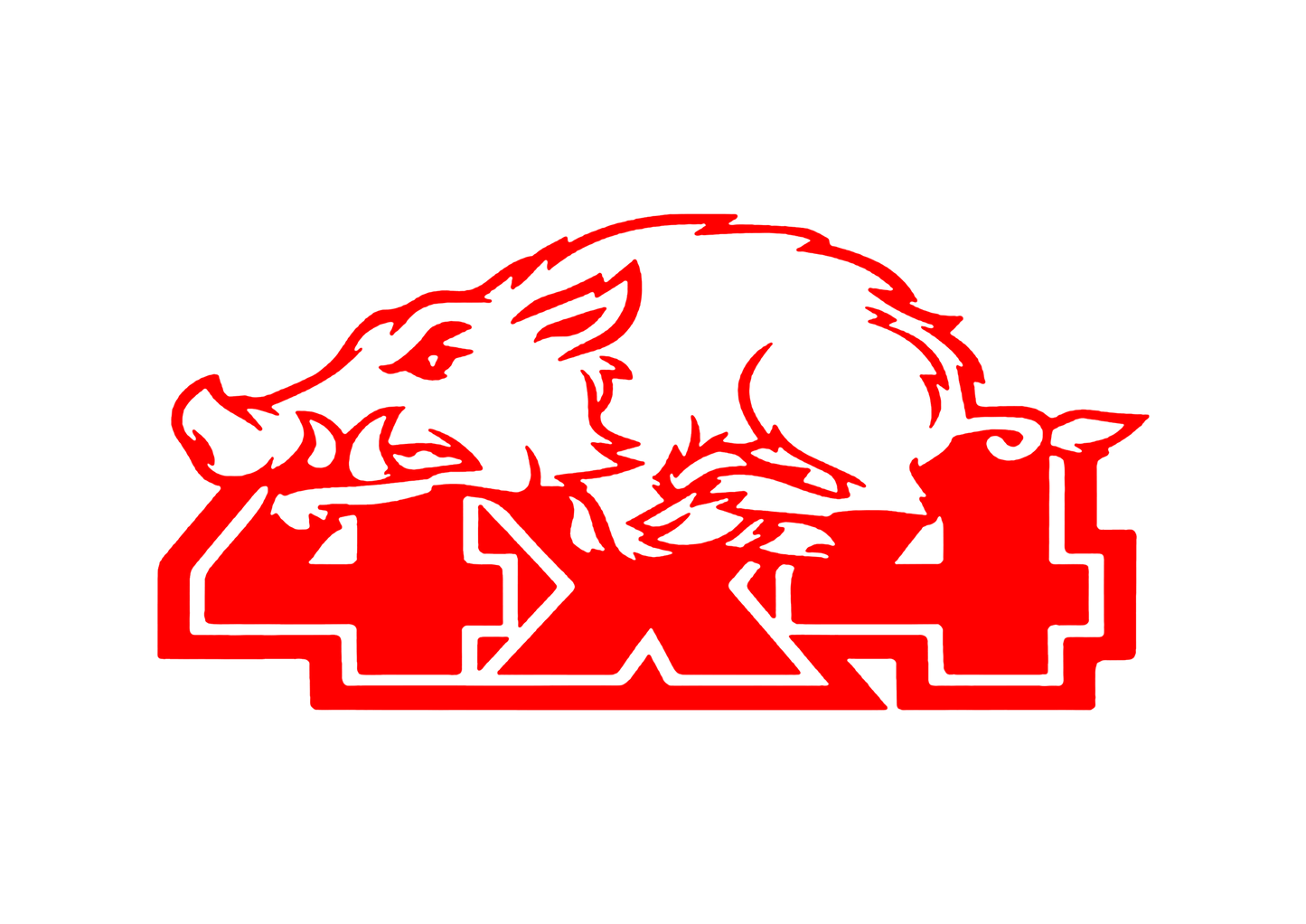 Sticker - 4X4 MISTRET