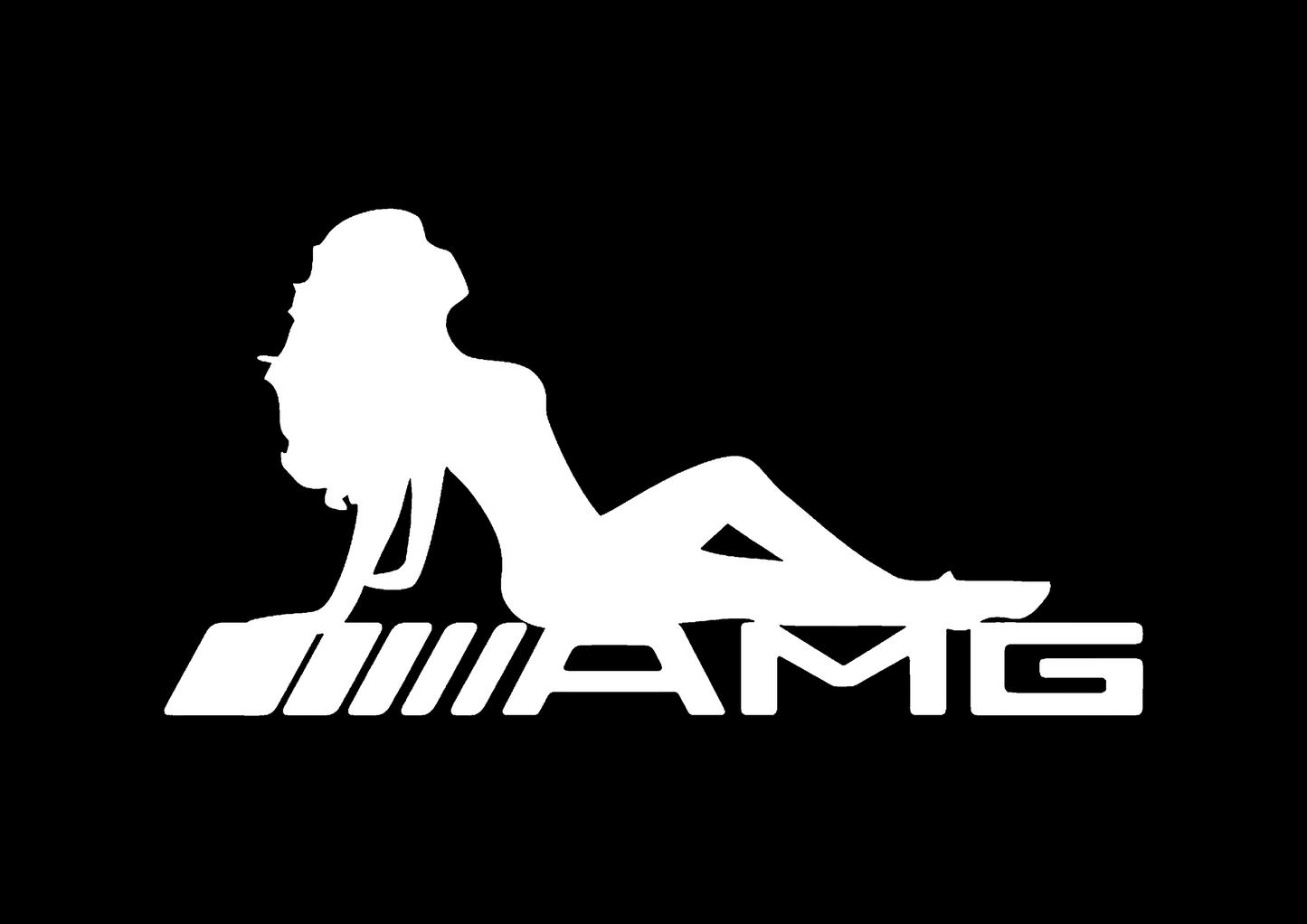 Sticker - AMG GIRL