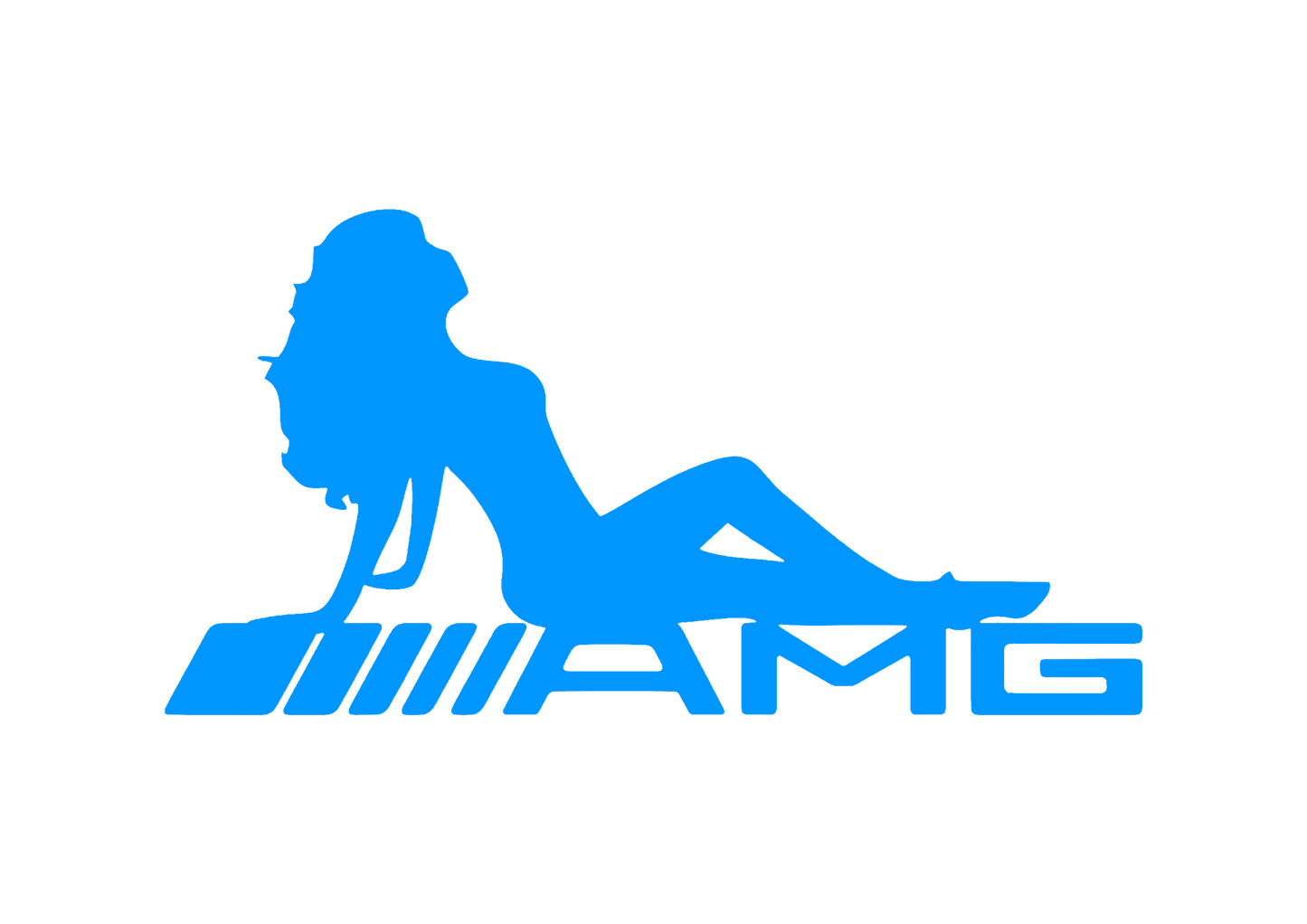 Sticker - AMG GIRL