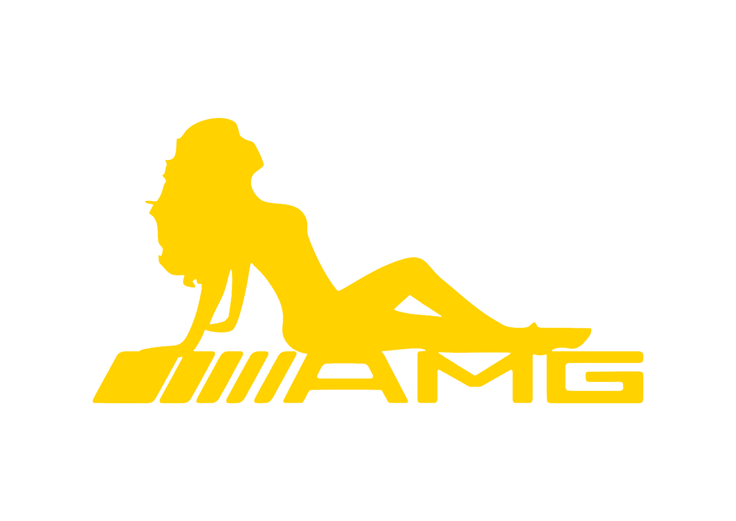 Sticker - AMG GIRL