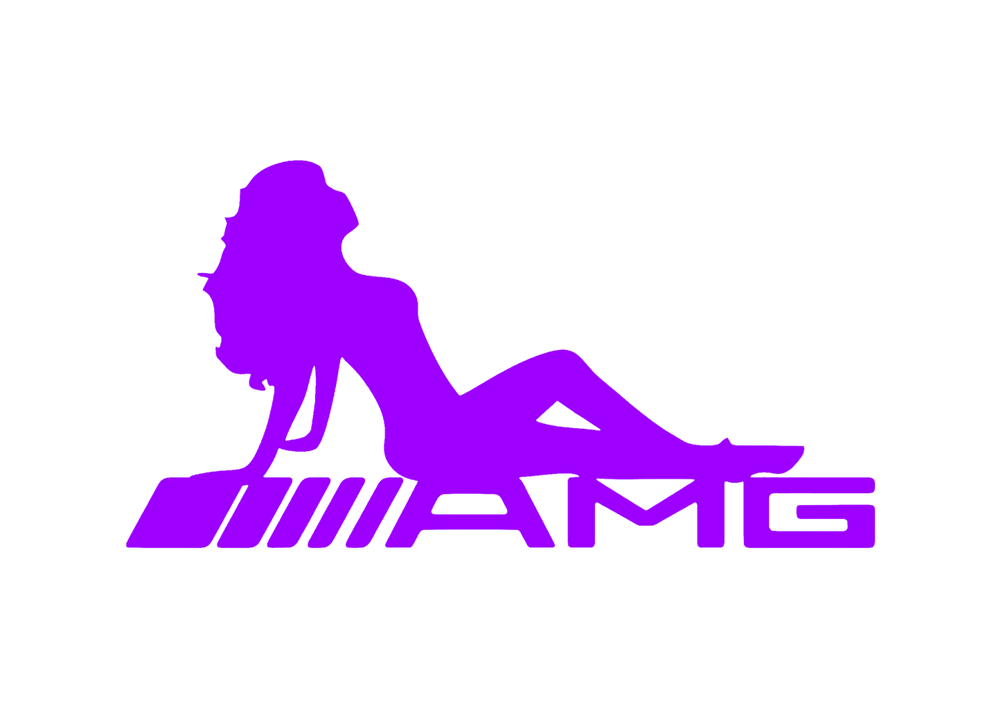 Sticker - AMG GIRL