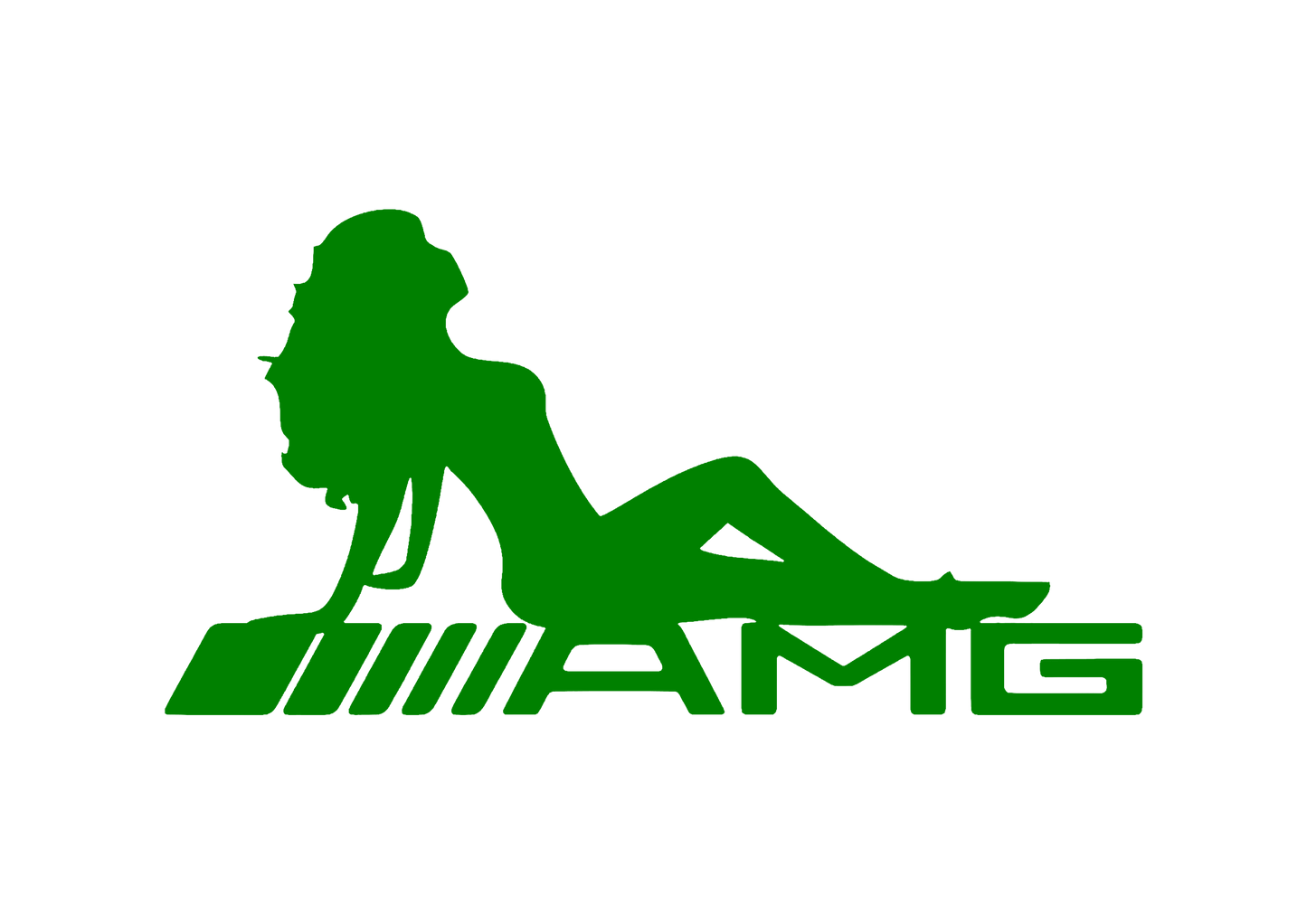 Sticker - AMG GIRL