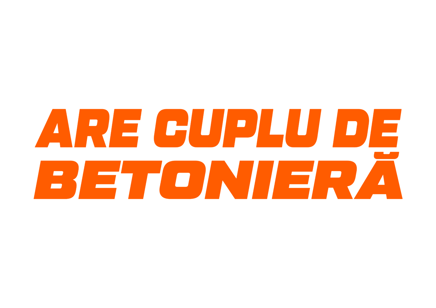 Sticker - ARE CUPLU DE BETONIERA