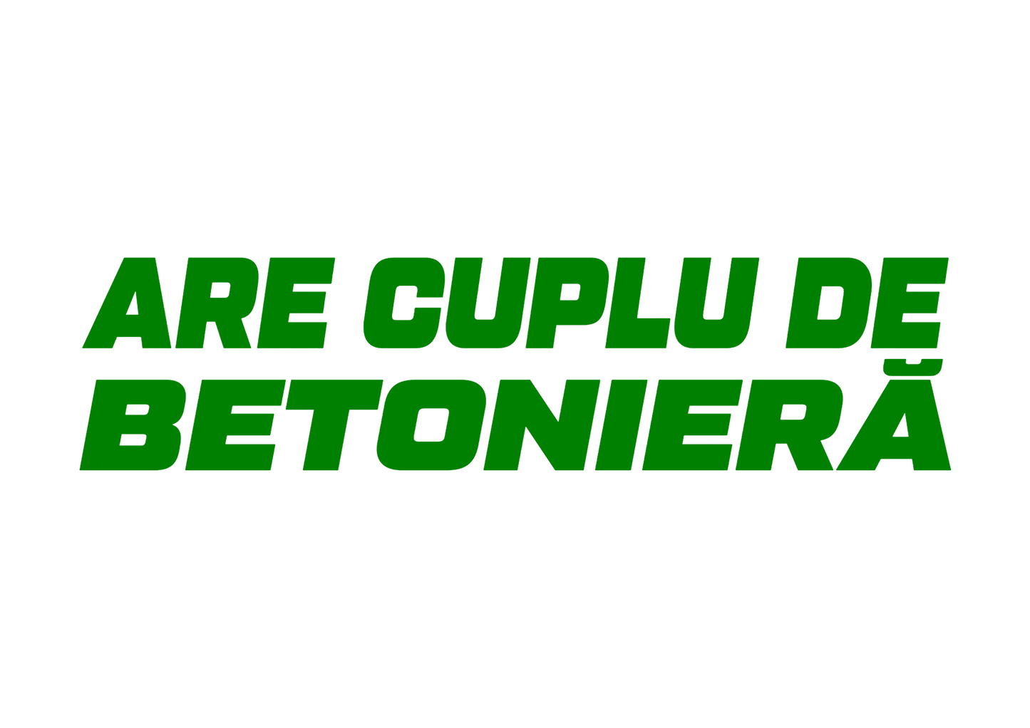 Sticker - ARE CUPLU DE BETONIERA