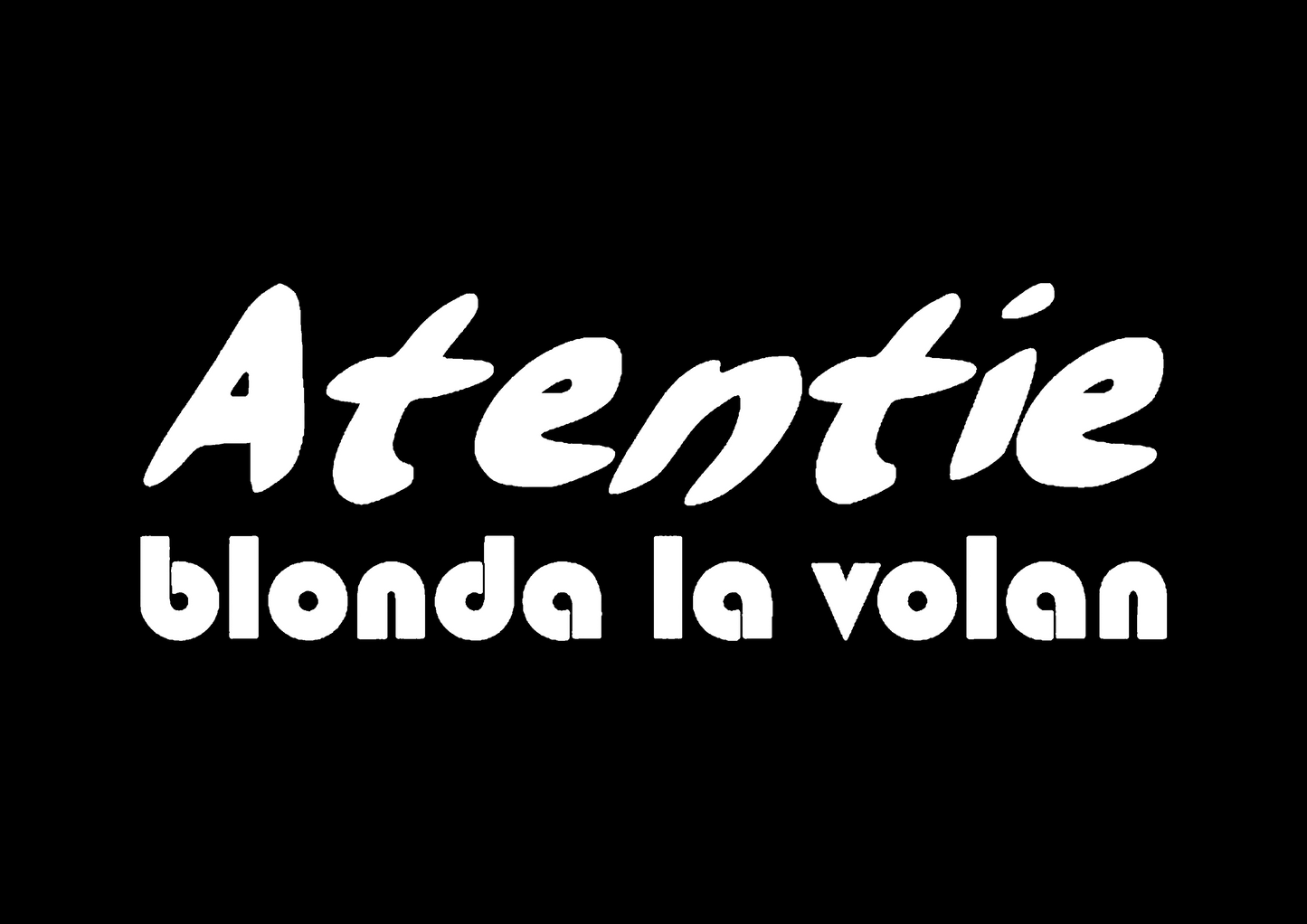 Sticker - BLONDA LA VOLAN 2