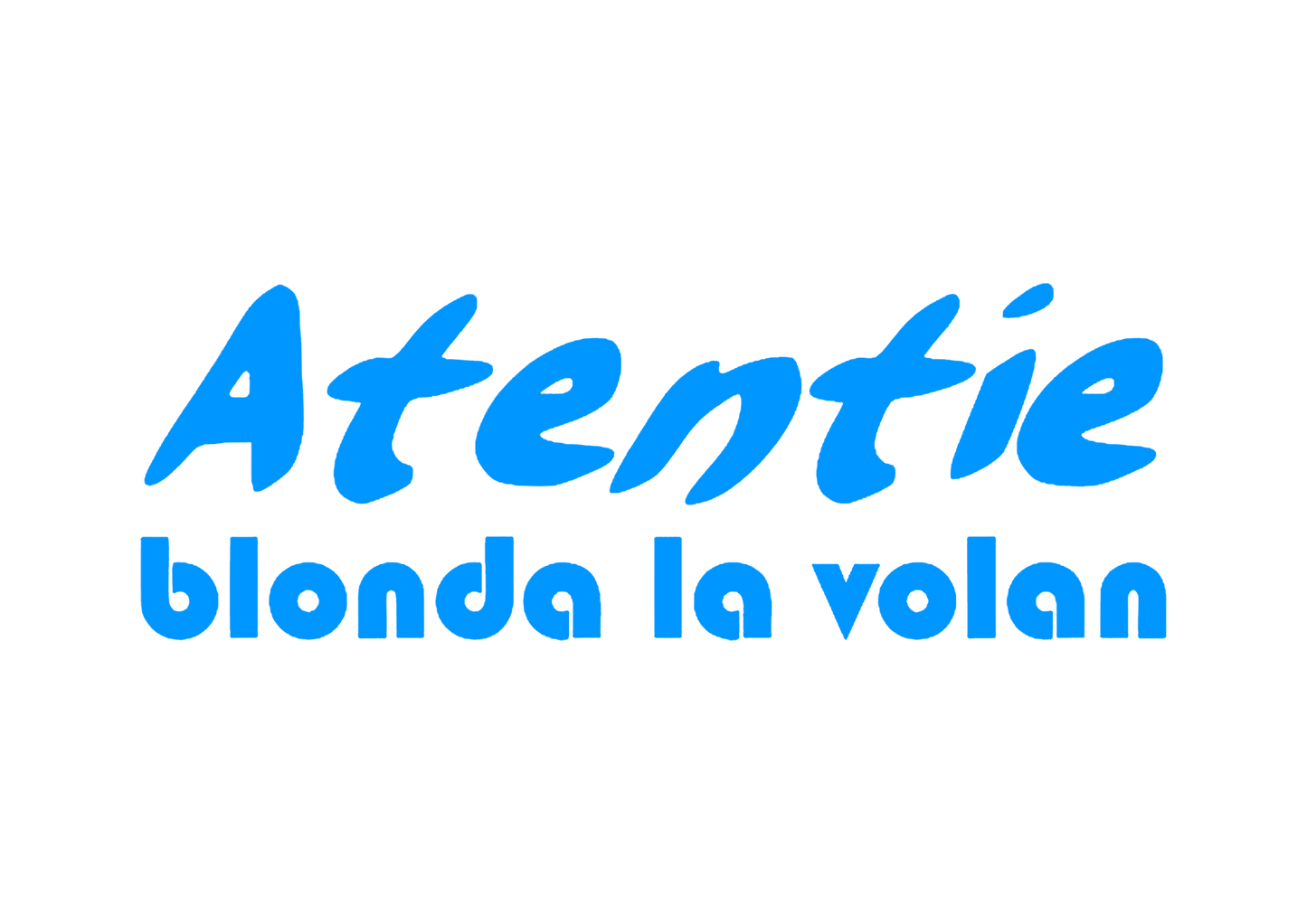 Sticker - BLONDA LA VOLAN 2