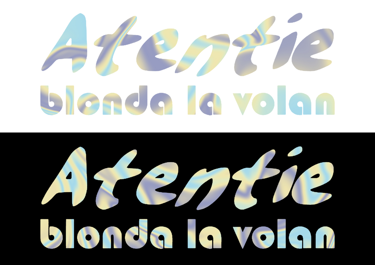 Sticker - BLONDA LA VOLAN 2