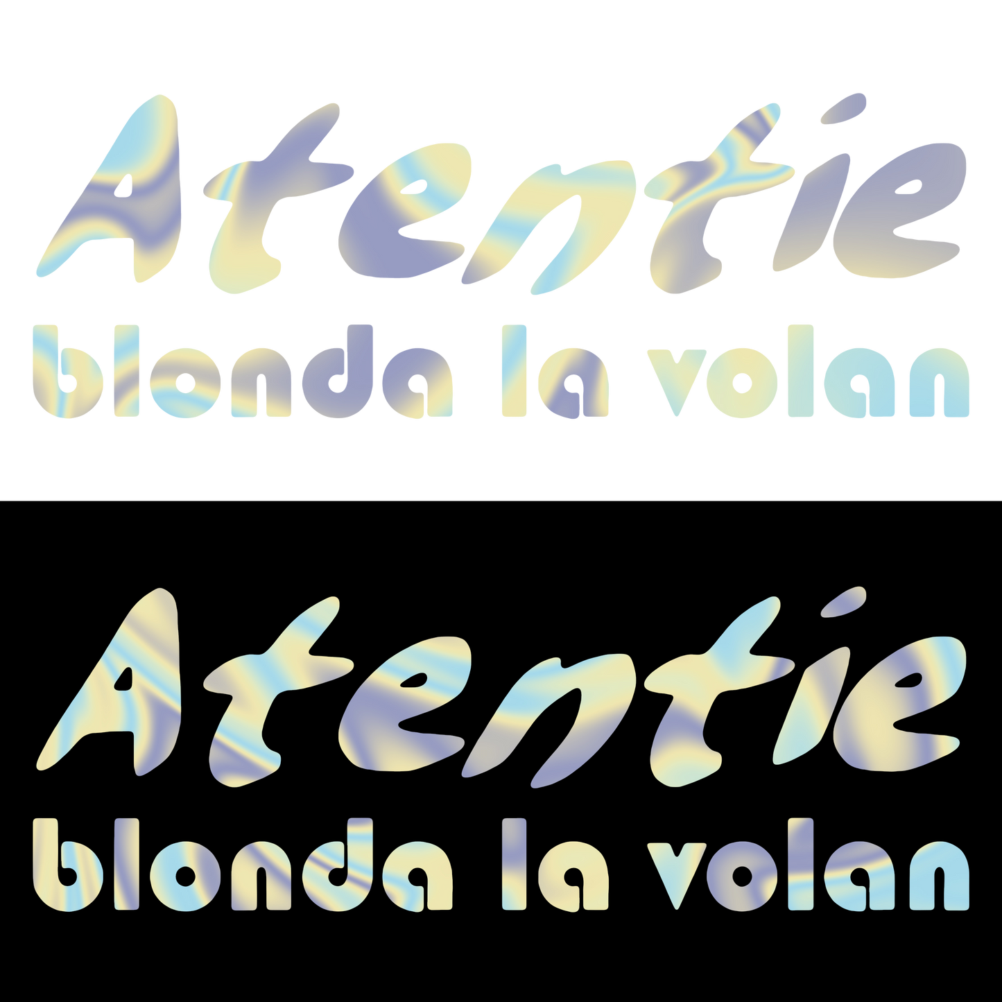 Sticker - BLONDA LA VOLAN 2