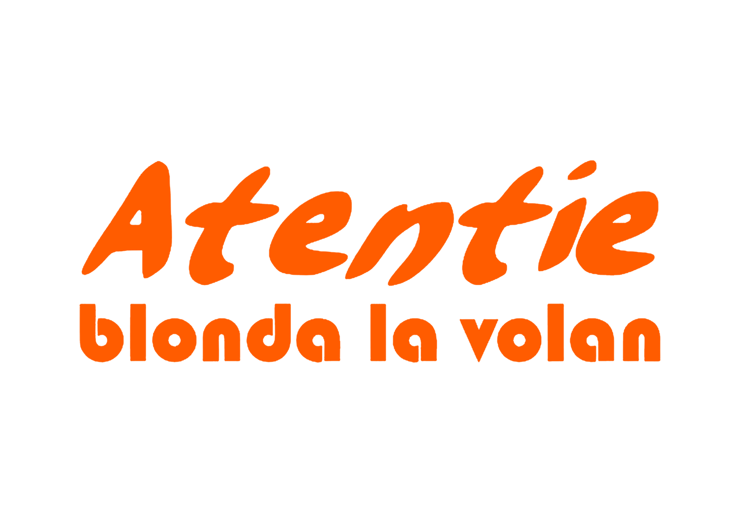 Sticker - BLONDA LA VOLAN 2