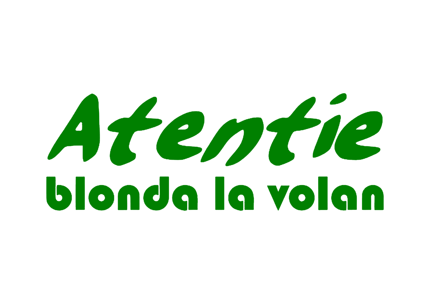Sticker - BLONDA LA VOLAN 2