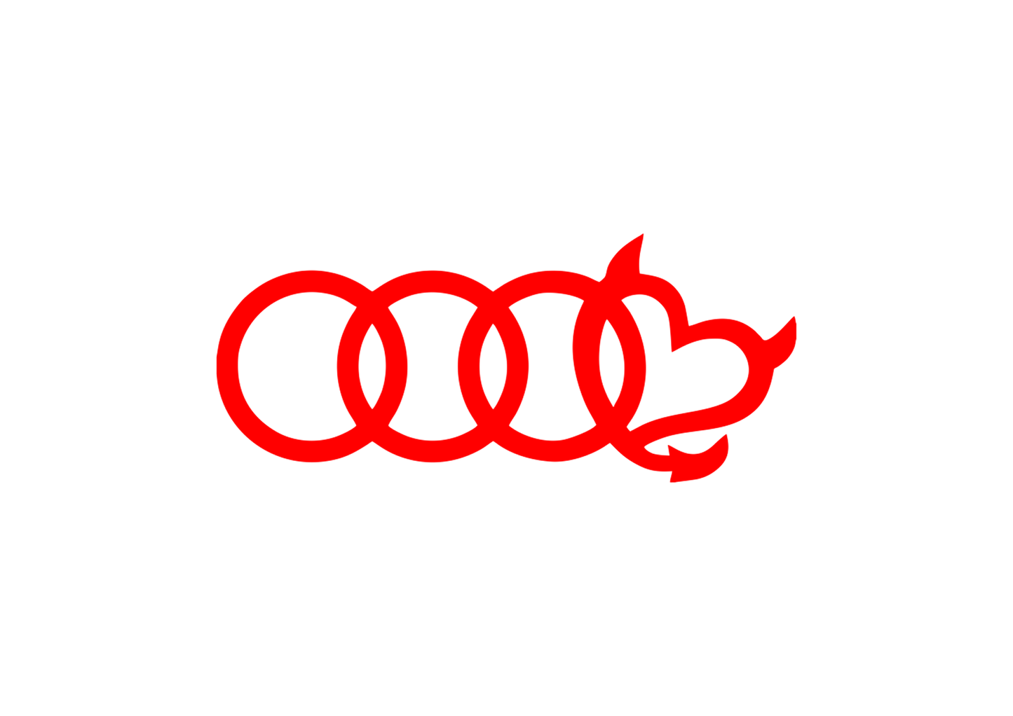 Sticker - AUDI DEVIL