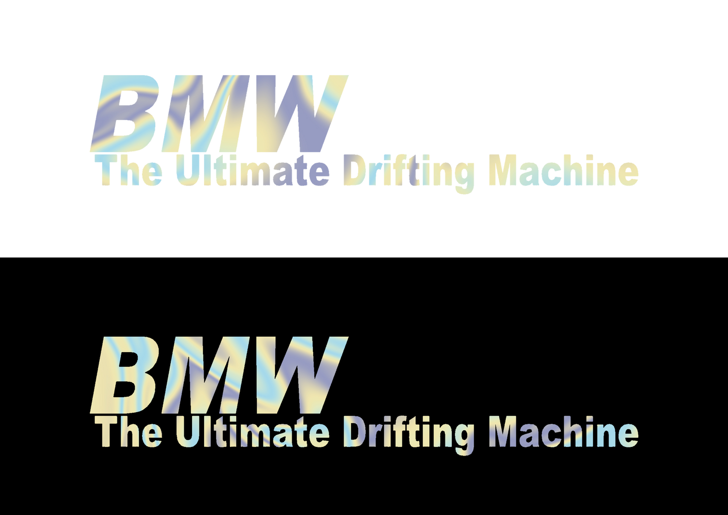 Sticker - BMW DRIFTING MACHINE