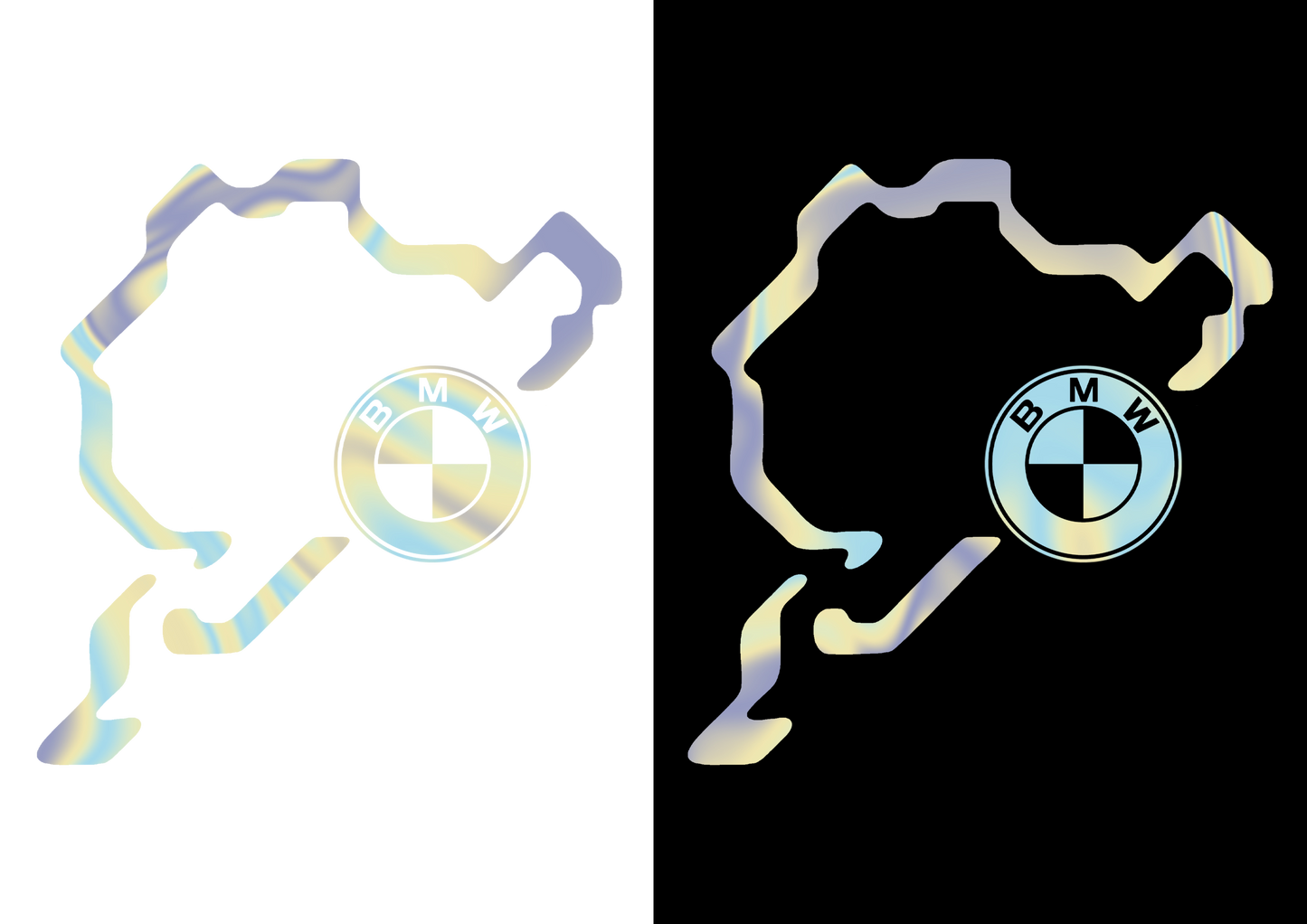 Sticker - BMW NURBURGRING LOGO