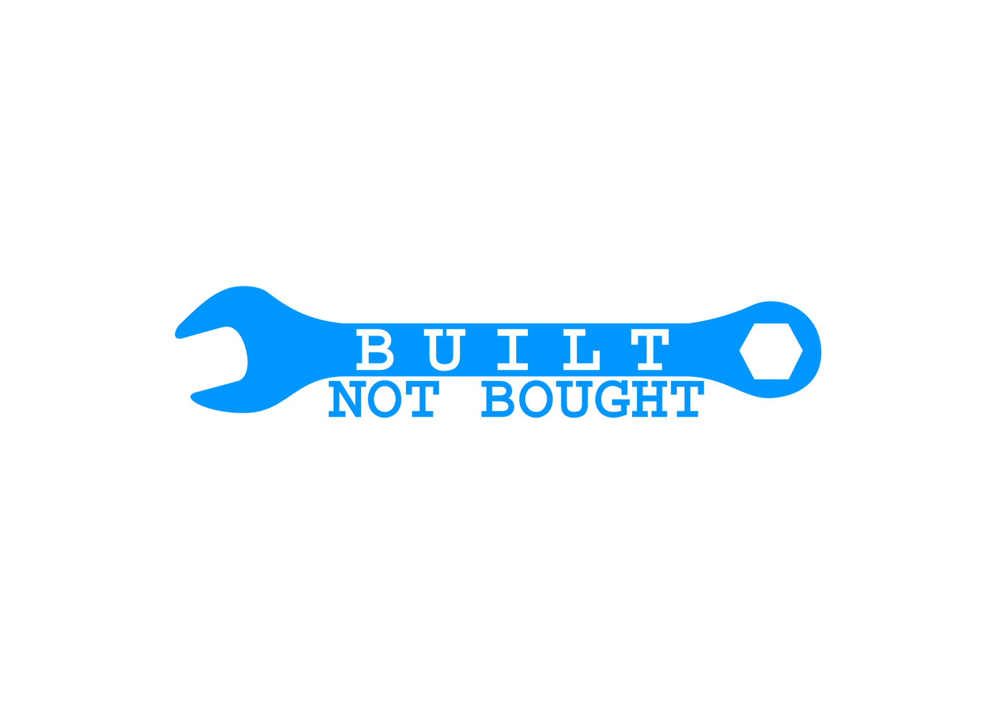 Sticker - BUILT NOT BOUGHT