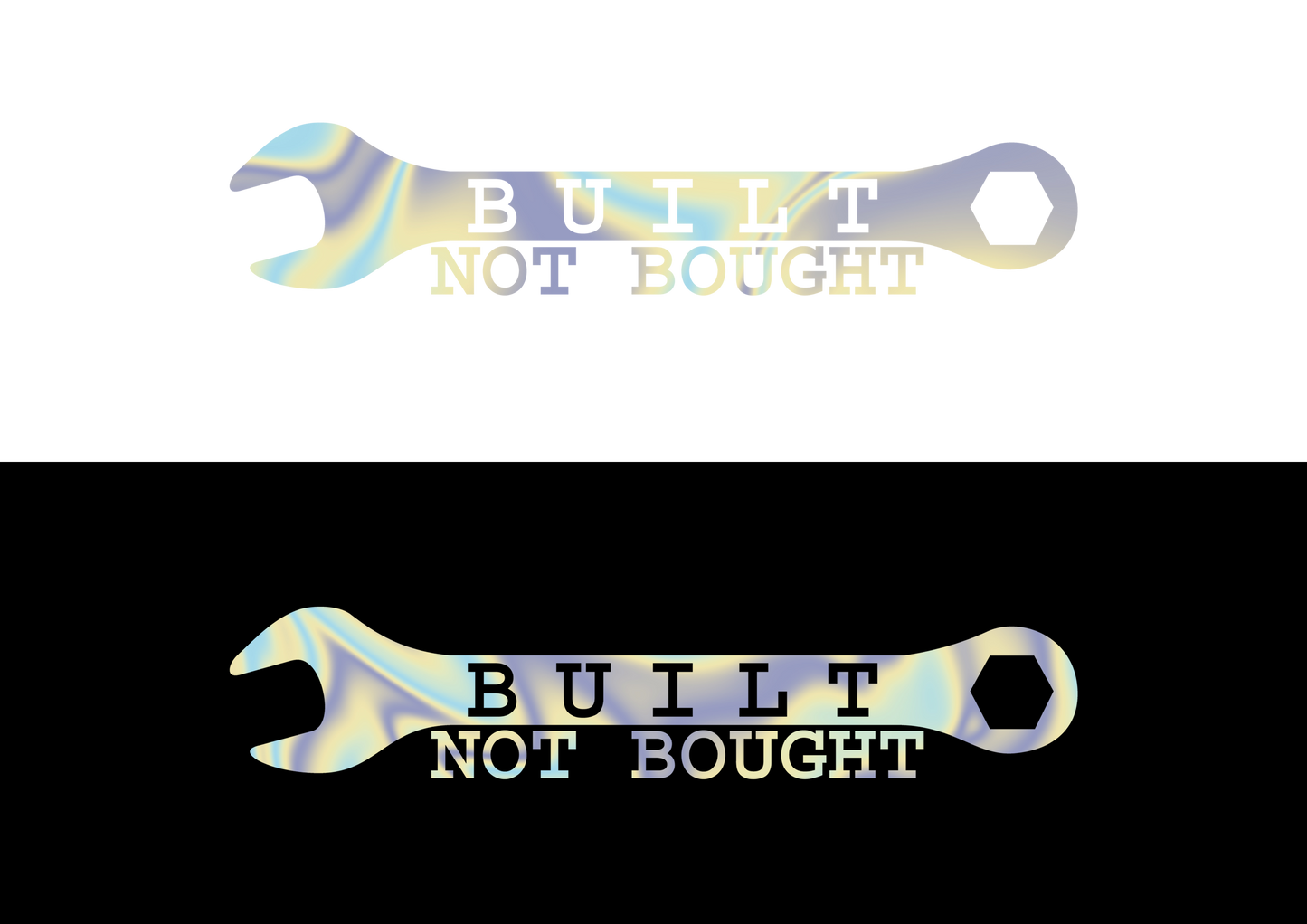 Sticker - BUILT NOT BOUGHT