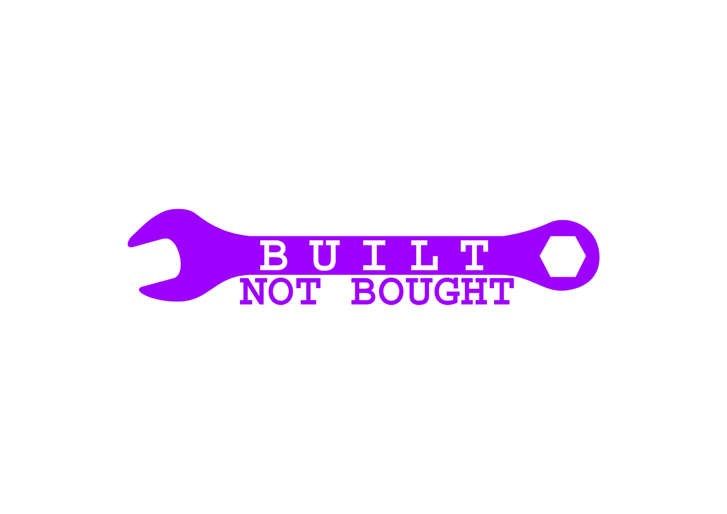 Sticker - BUILT NOT BOUGHT