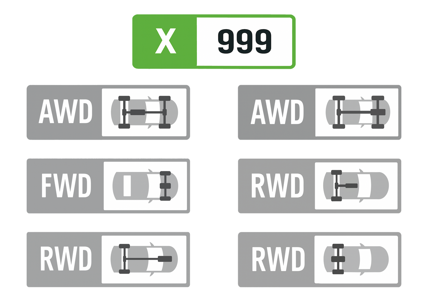 Sticker Set - FORZA HORIZON STATS