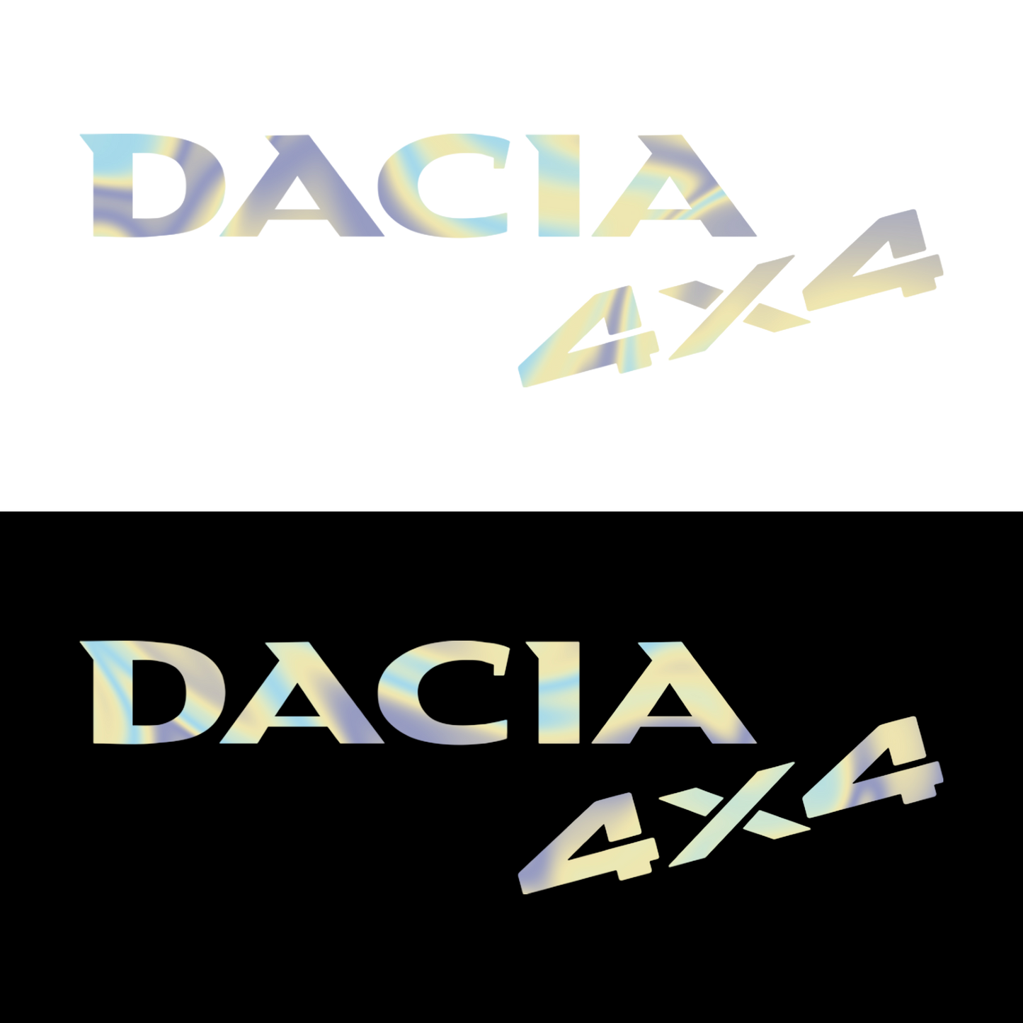 Sticker - DACIA 4X4