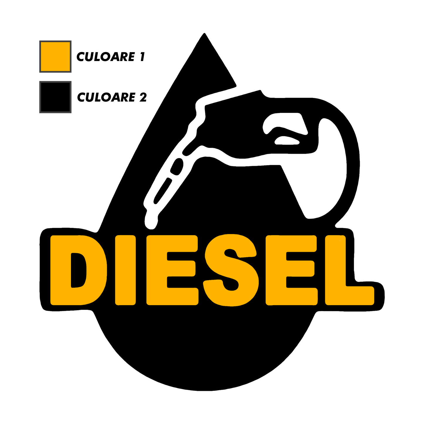 Sticker - DIESEL PUMP