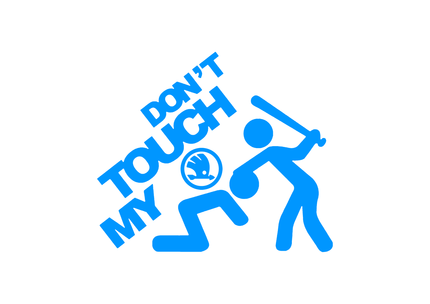 Sticker - DON'T TOUCH MY SKODA