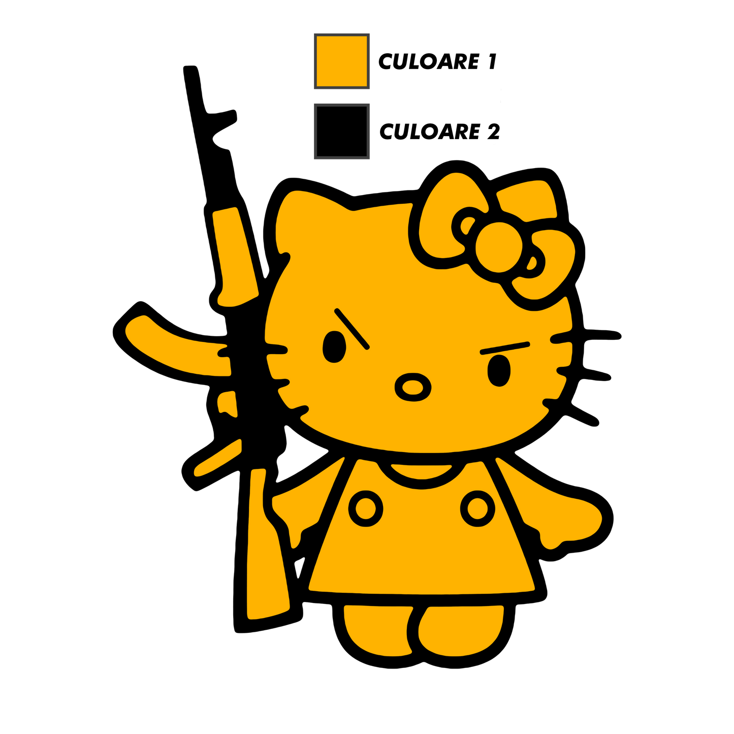 Sticker - HELLO KITTY AK-47
