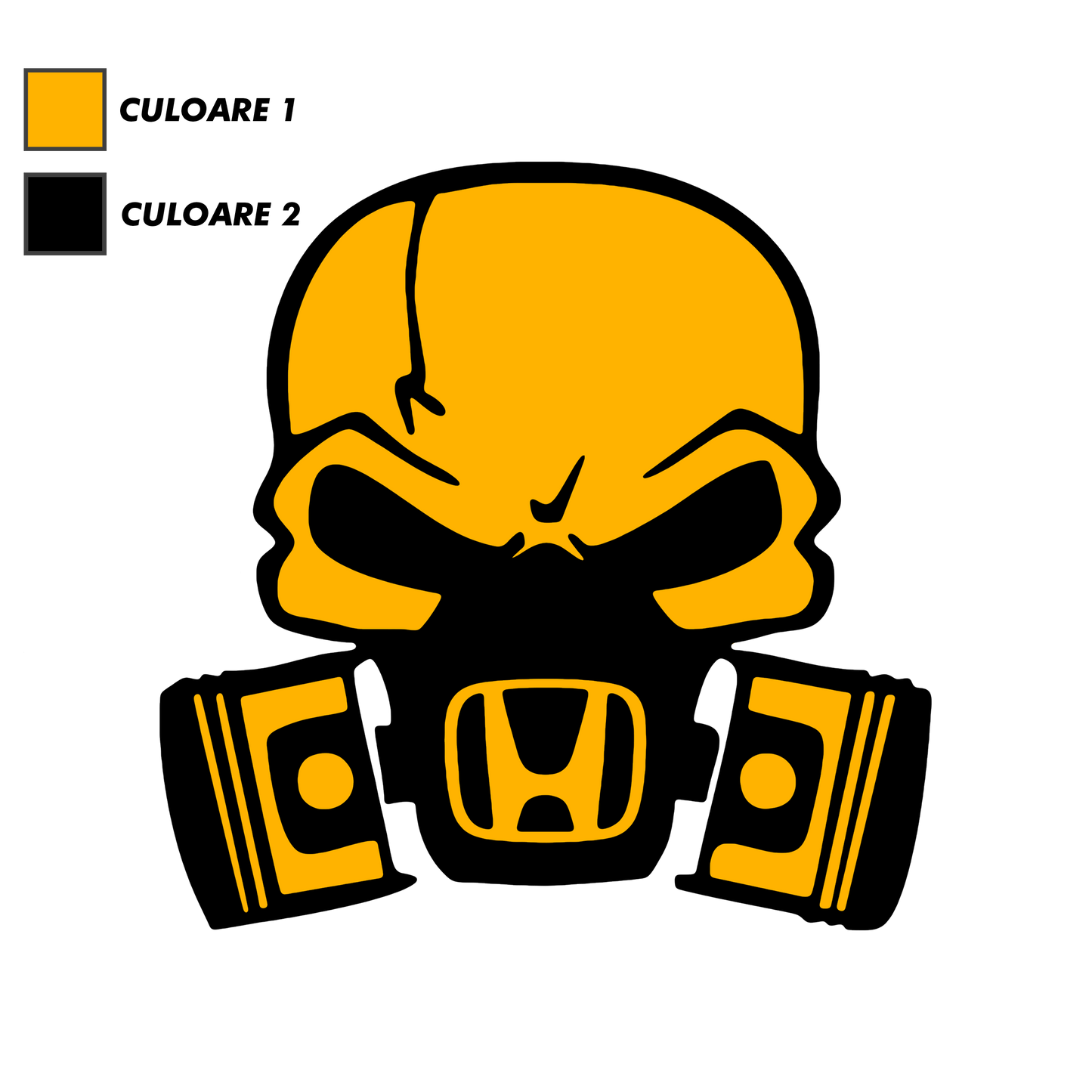Sticker - HONDA SKULL