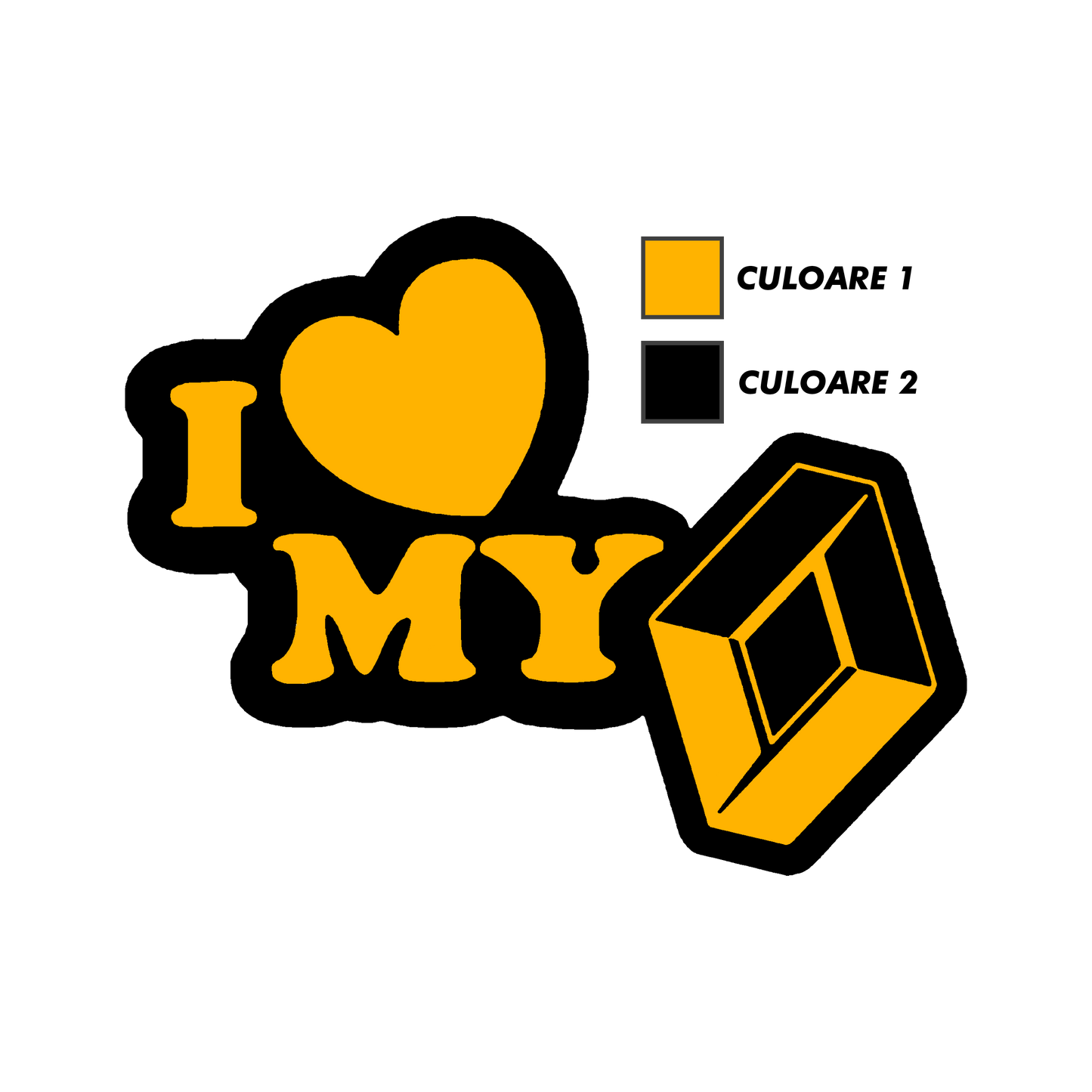 Sticker - I LOVE MY RENAULT