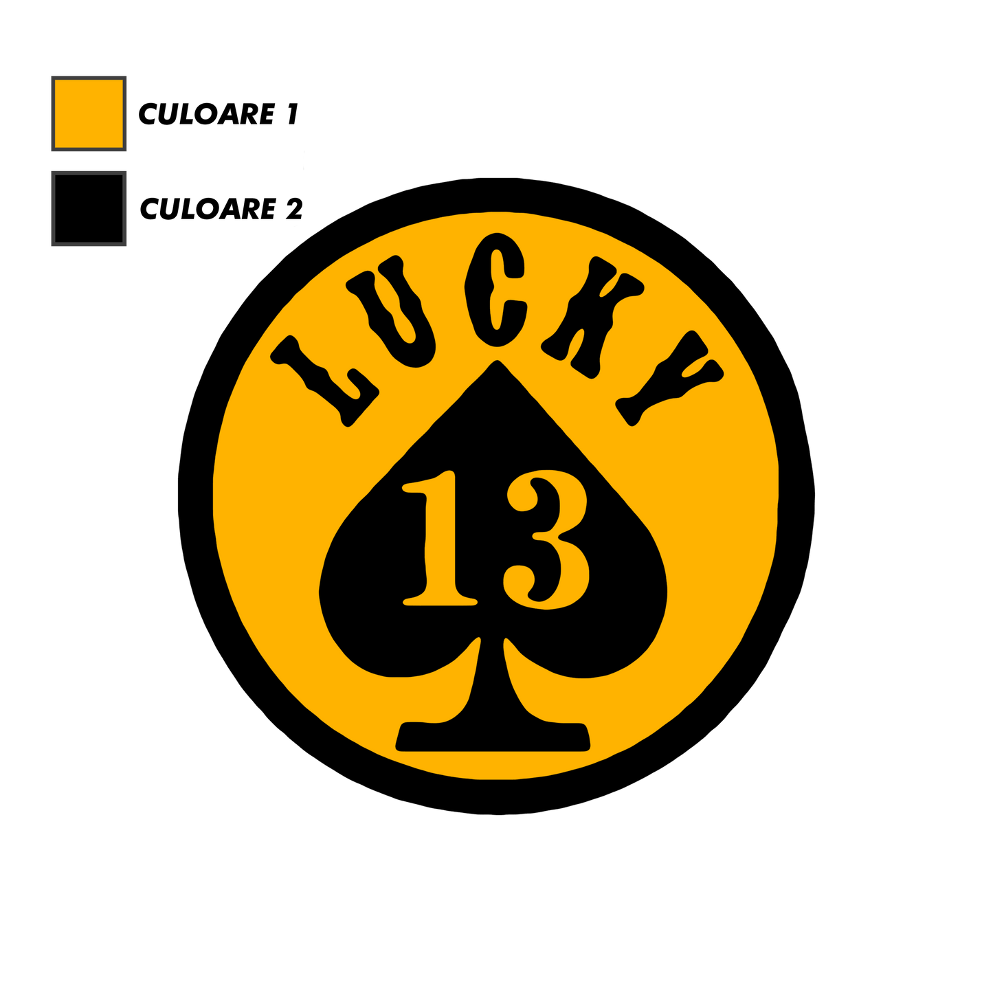 Sticker - LUCKY 13