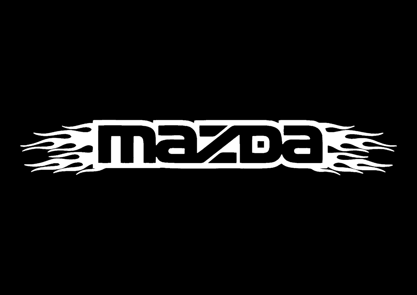Sticker - MAZDA FLAME