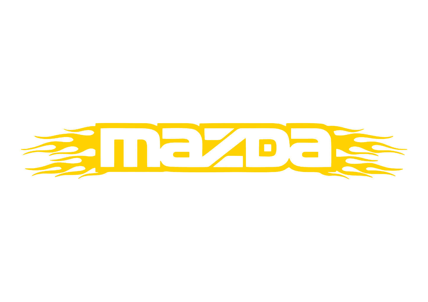 Sticker - MAZDA FLAME