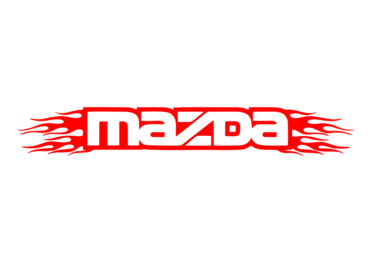 Sticker - MAZDA FLAME