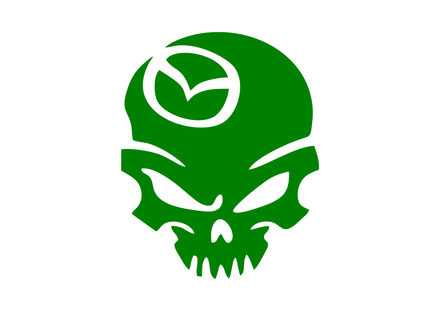 Sticker - MAZDA SKULL 2