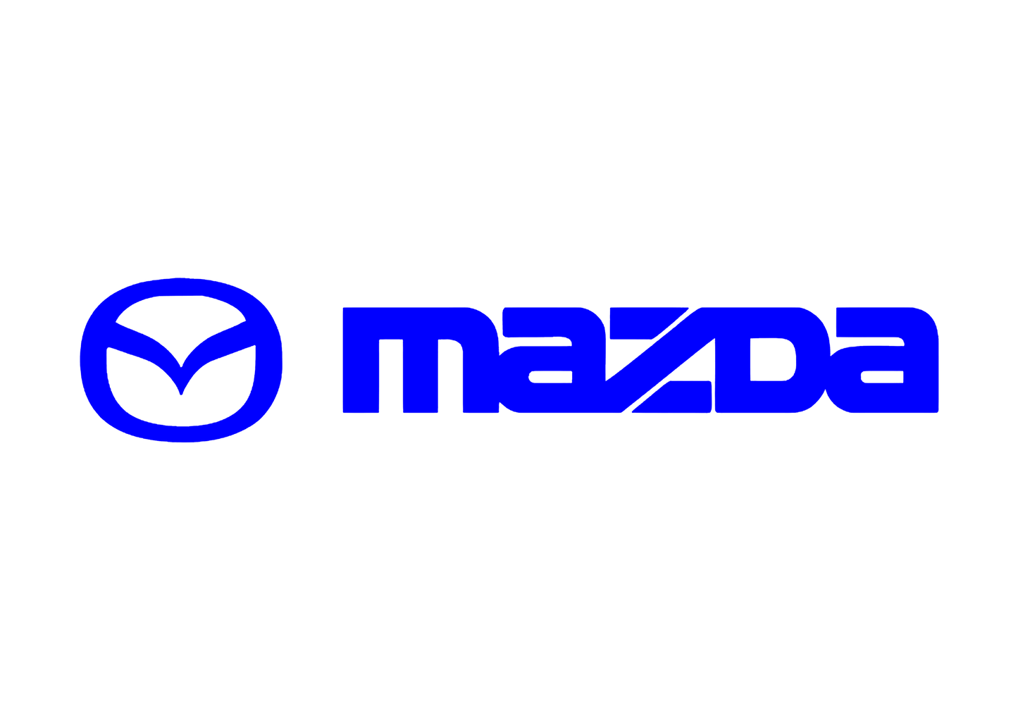 Sticker - MAZDA + LOGO