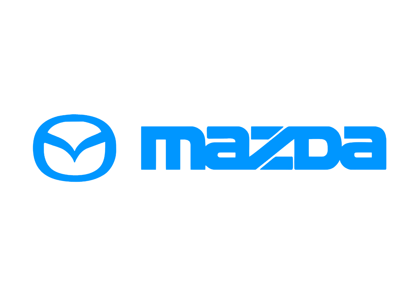 Sticker - MAZDA + LOGO