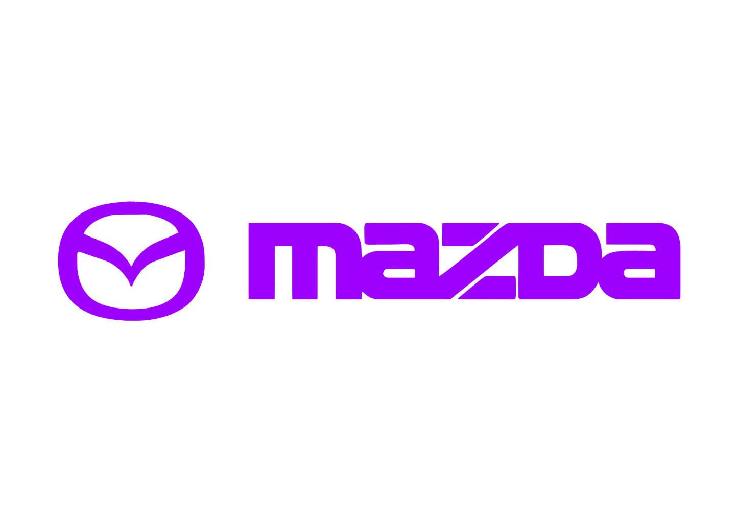 Sticker - MAZDA + LOGO