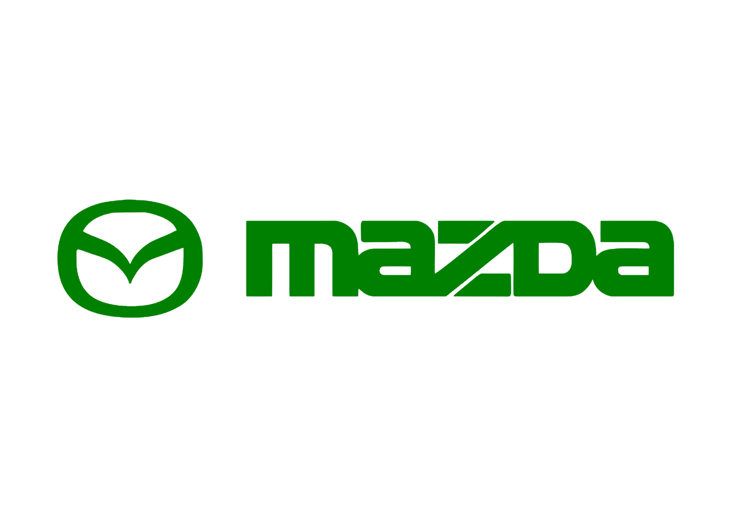 Sticker - MAZDA + LOGO