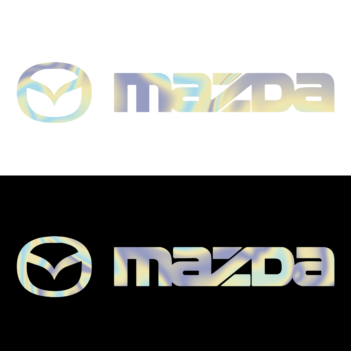 Sticker - MAZDA + LOGO