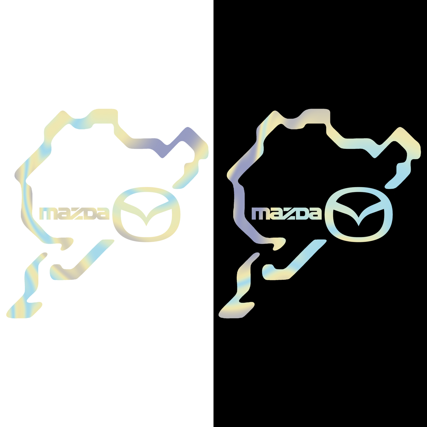 Sticker - MAZDA NURBURGRING