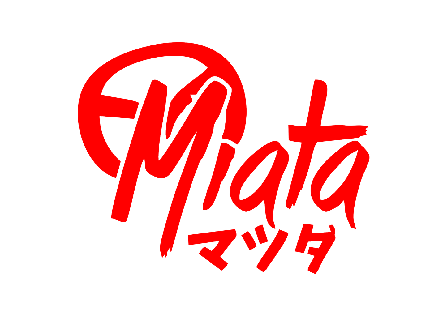 Sticker - MAZDA MIATA