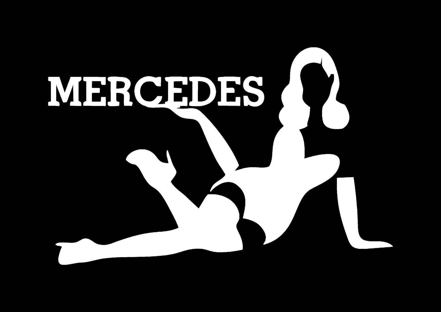 Sticker - MERCEDES GIRL 1