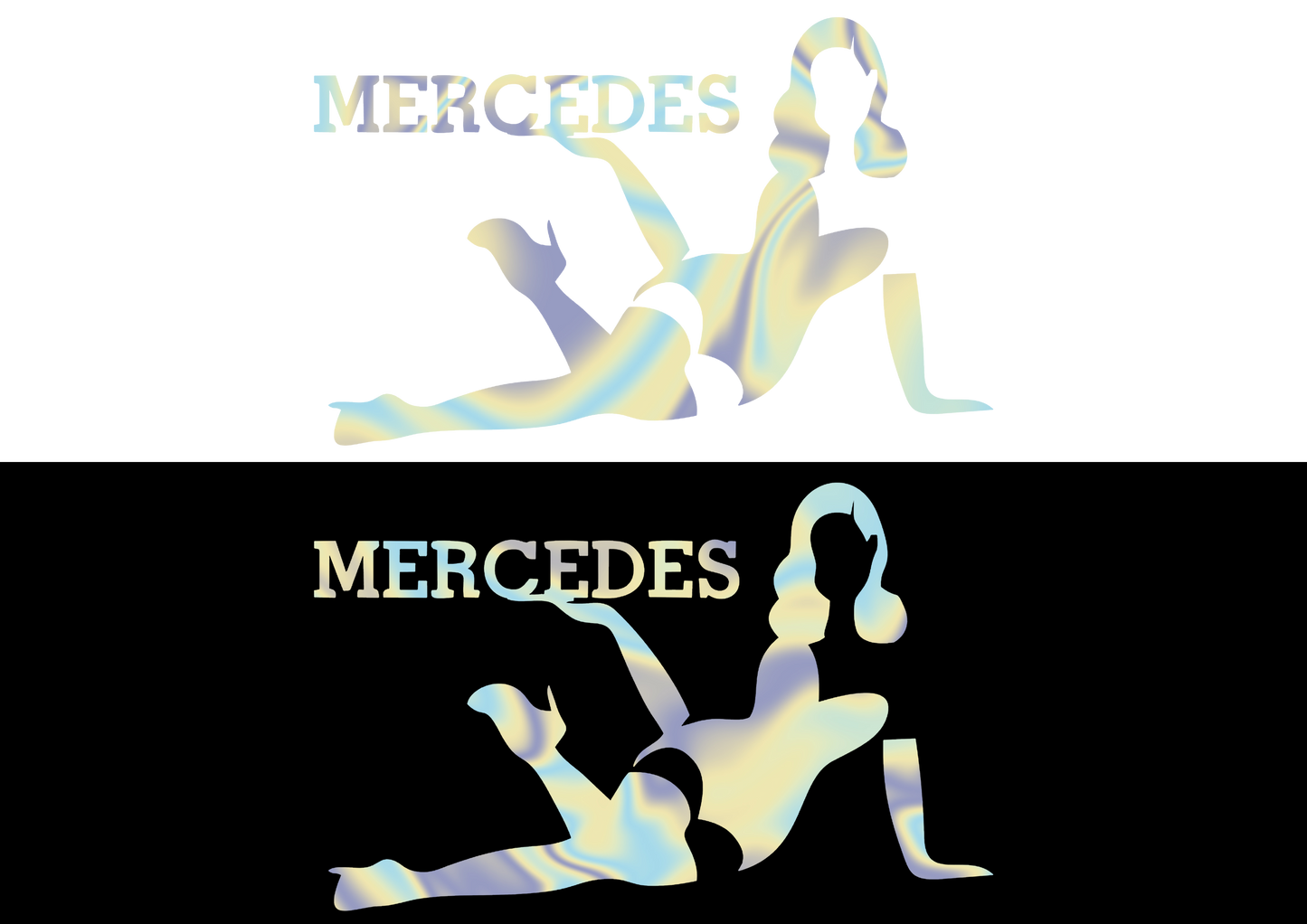 Sticker - MERCEDES GIRL 1