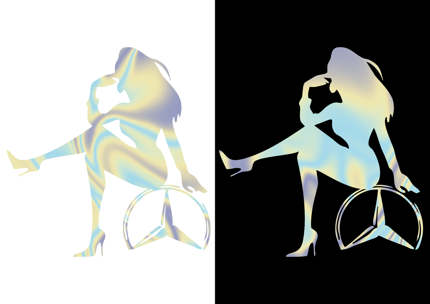Sticker - MERCEDES GIRL 2