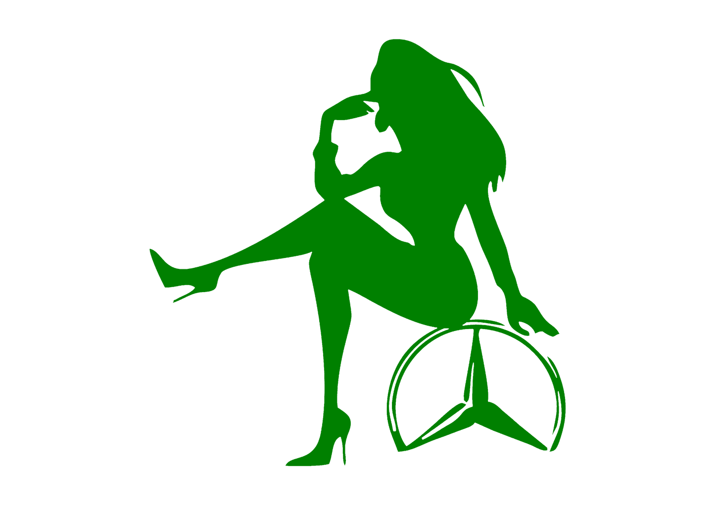 Sticker - MERCEDES GIRL 2