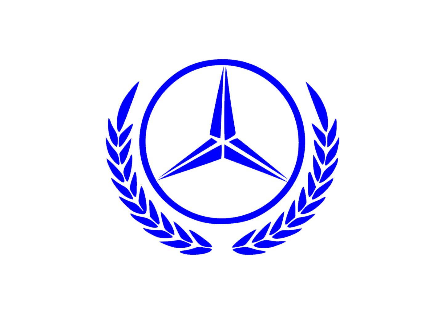 Sticker - MERCEDES LOGO 1