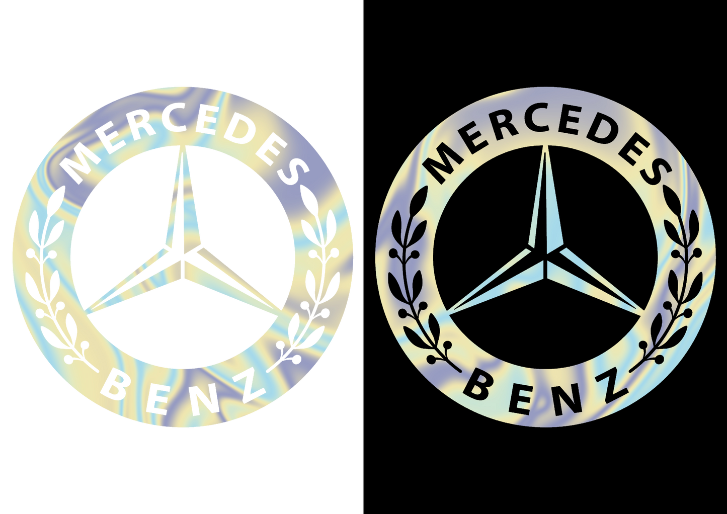 Sticker - MERCEDES LOGO 3