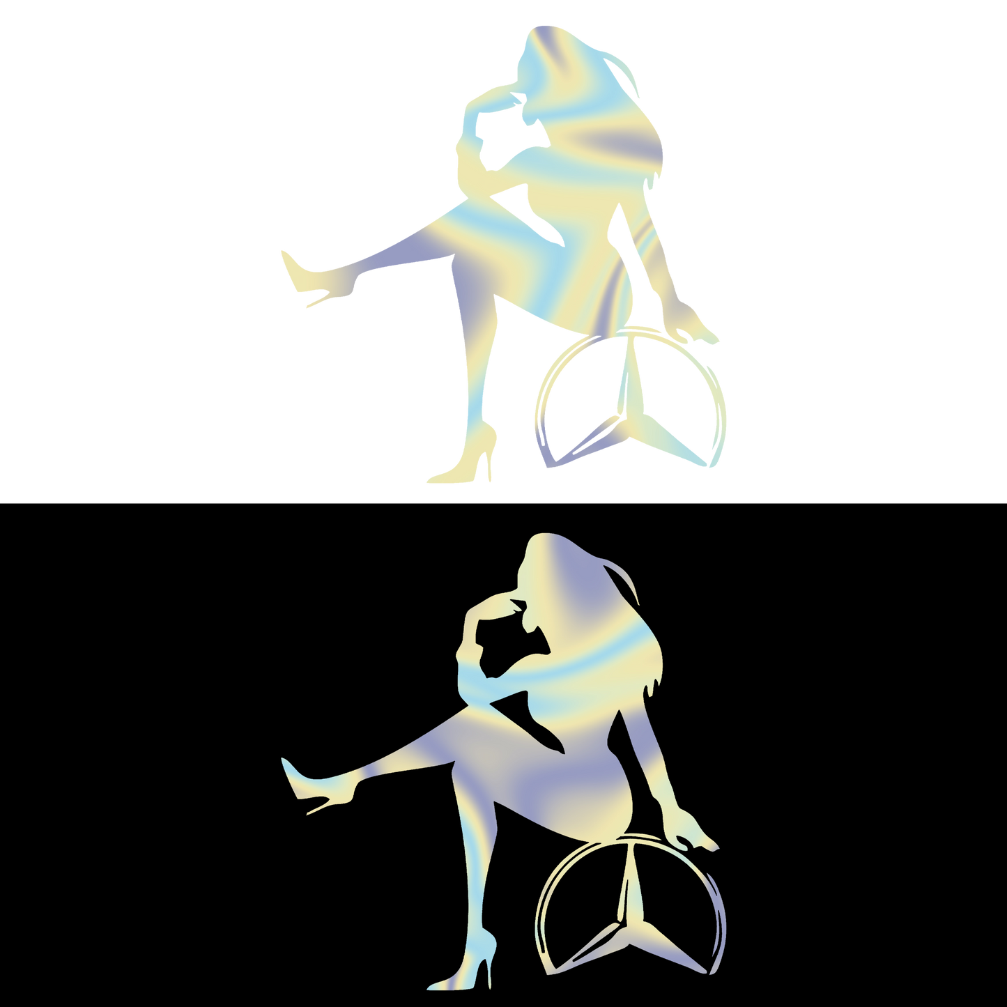 Sticker - MERCEDES GIRL 2