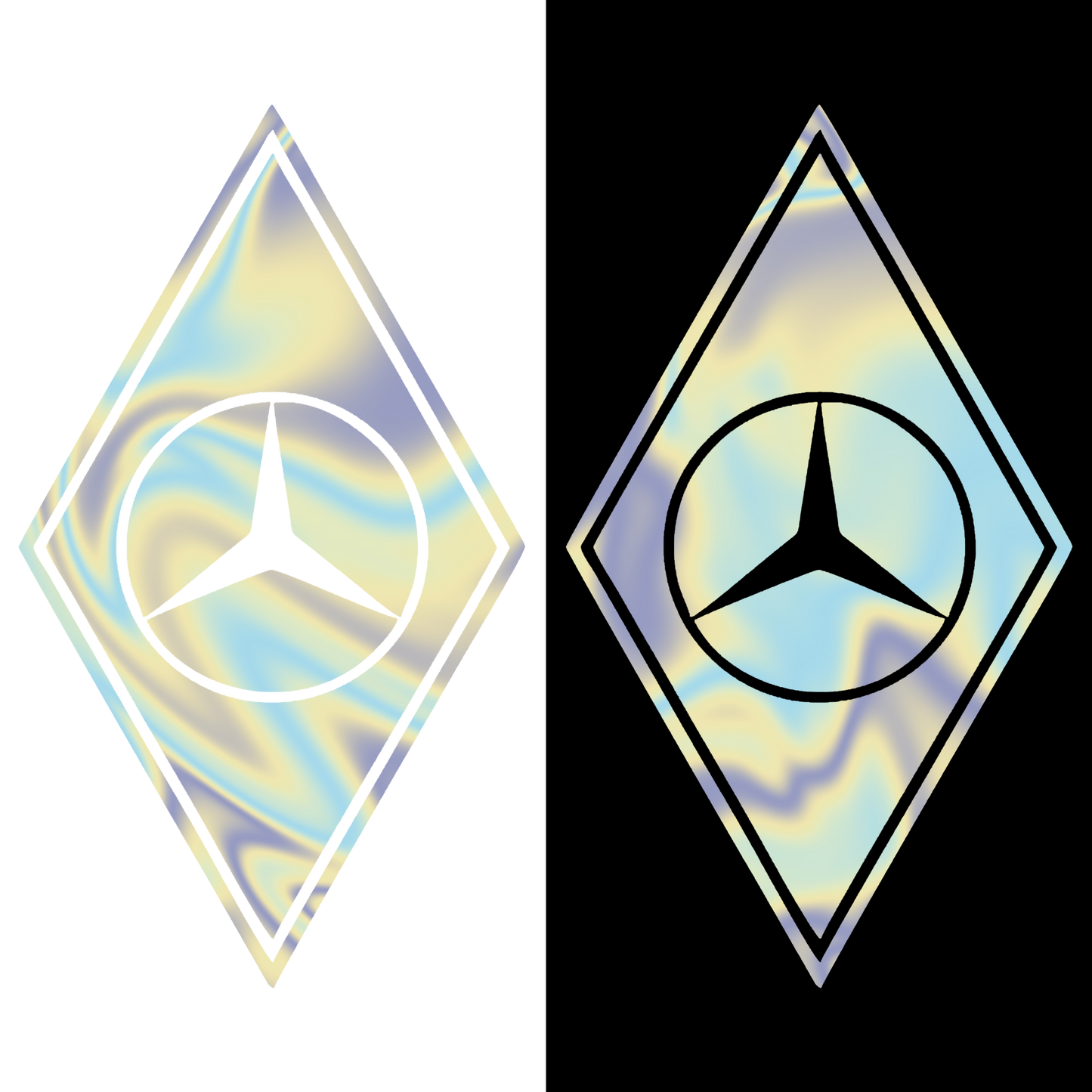Sticker - MERCEDES LOGO 5