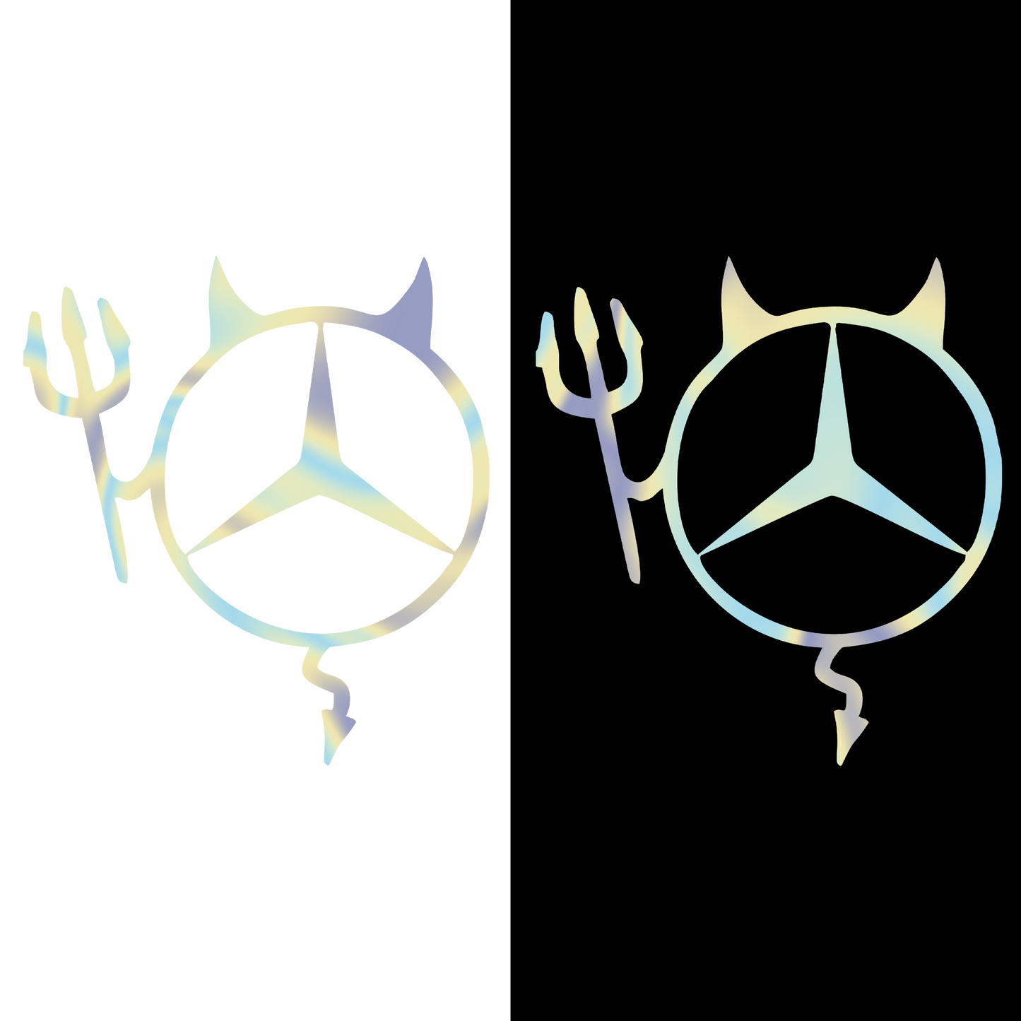 Sticker - MERCEDES DEVIL 2