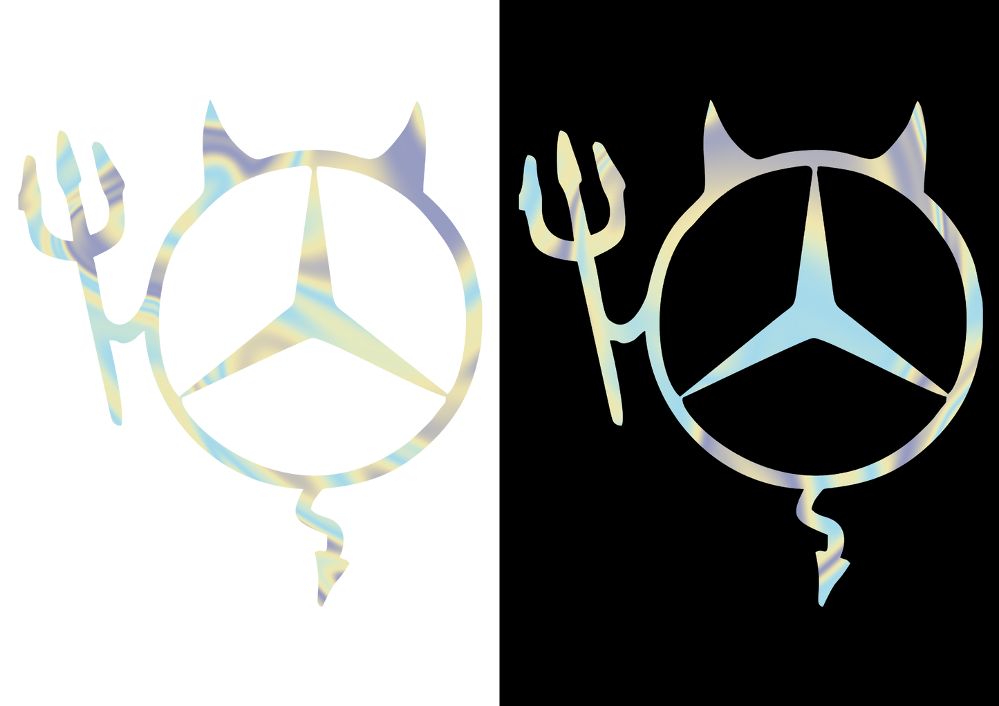 Sticker - MERCEDES DEVIL 2